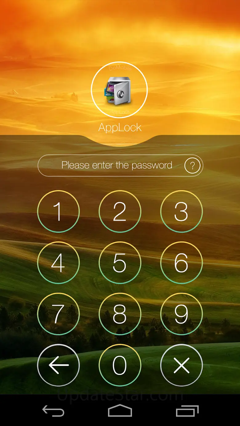 AppLock Theme Hill 1.2
