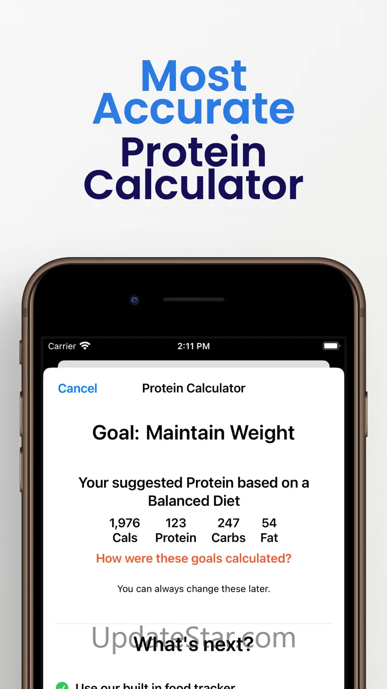 Protein Tracker° 1.0.37