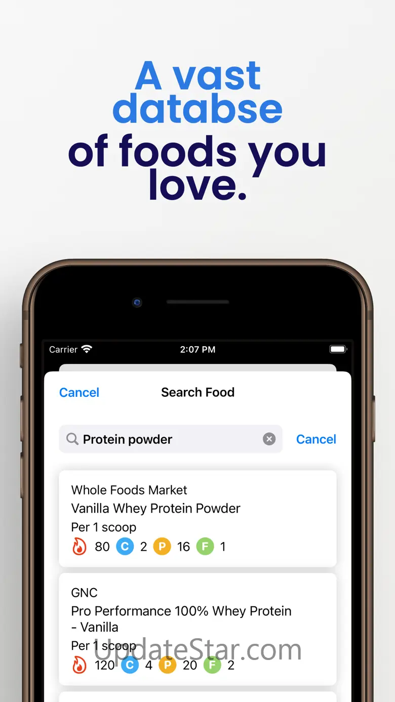 Protein Tracker° 1.0.37
