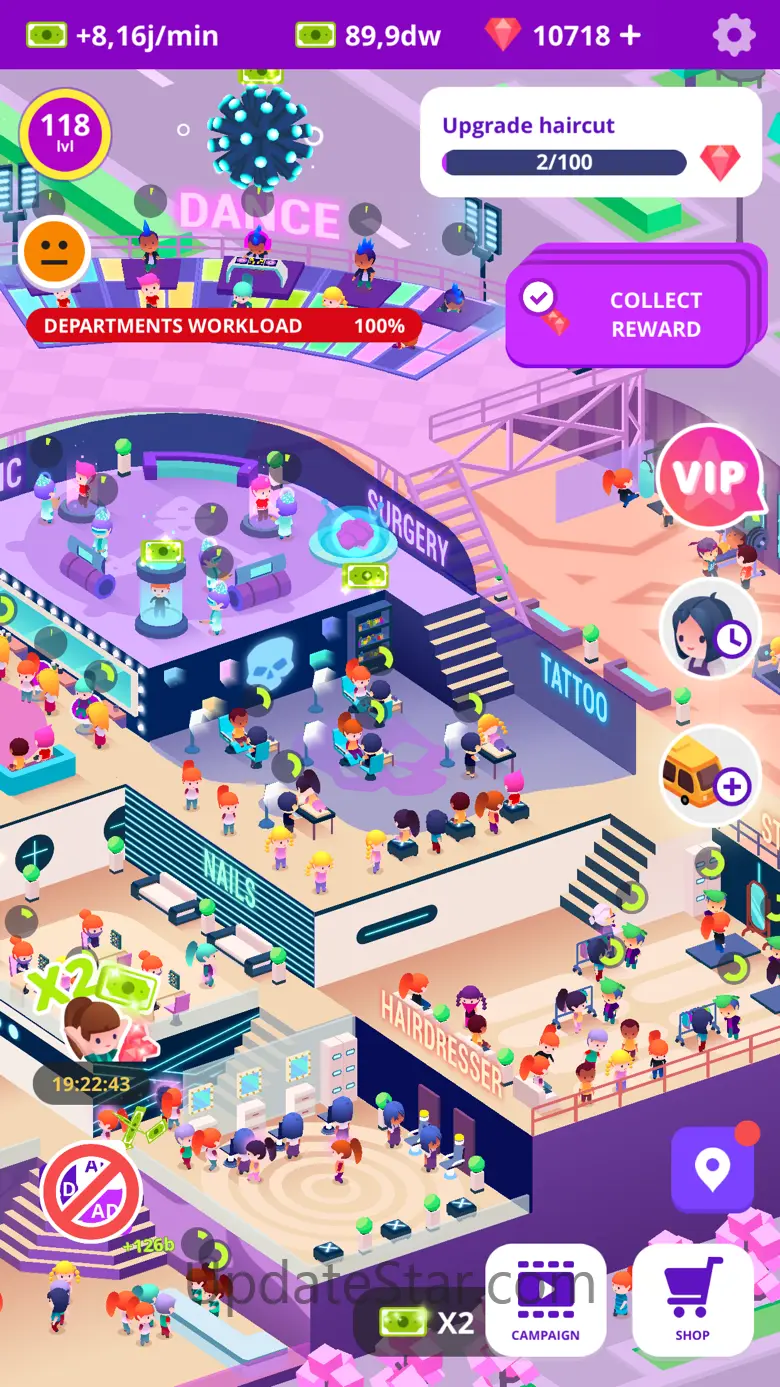 Idle Beauty Salon Clicker 2.11.3