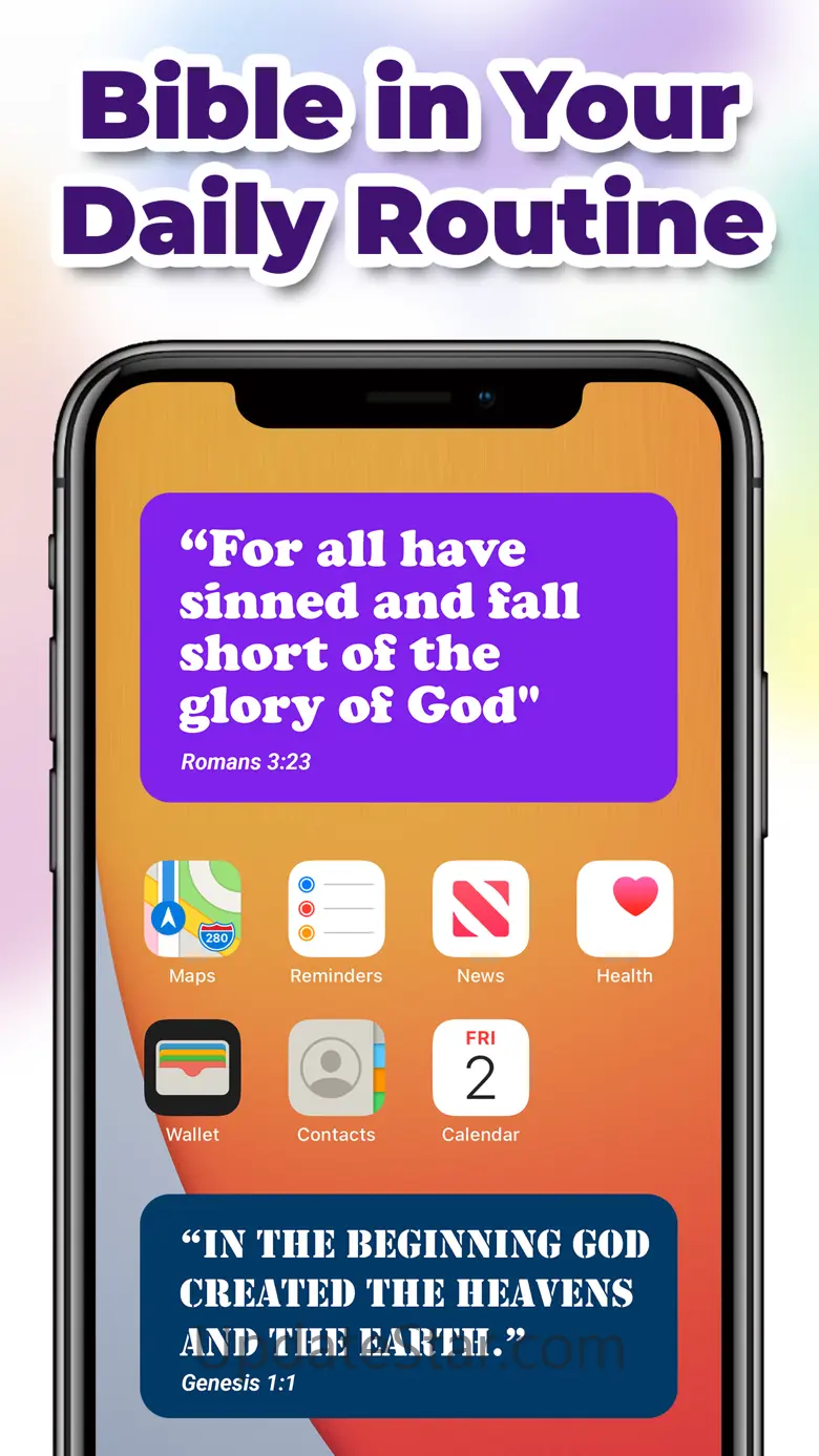 Bible Verse Of the Day: Widget 2.1