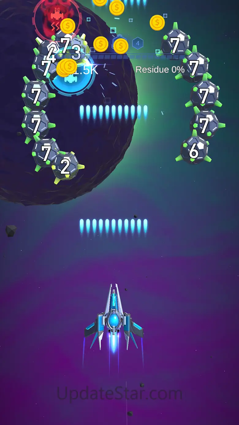 Dust Settle 3D - Galaxy Attack 2.37