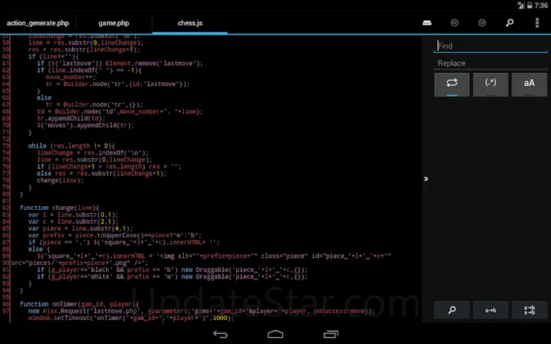 DroidEdit (free code editor) 1.23.6