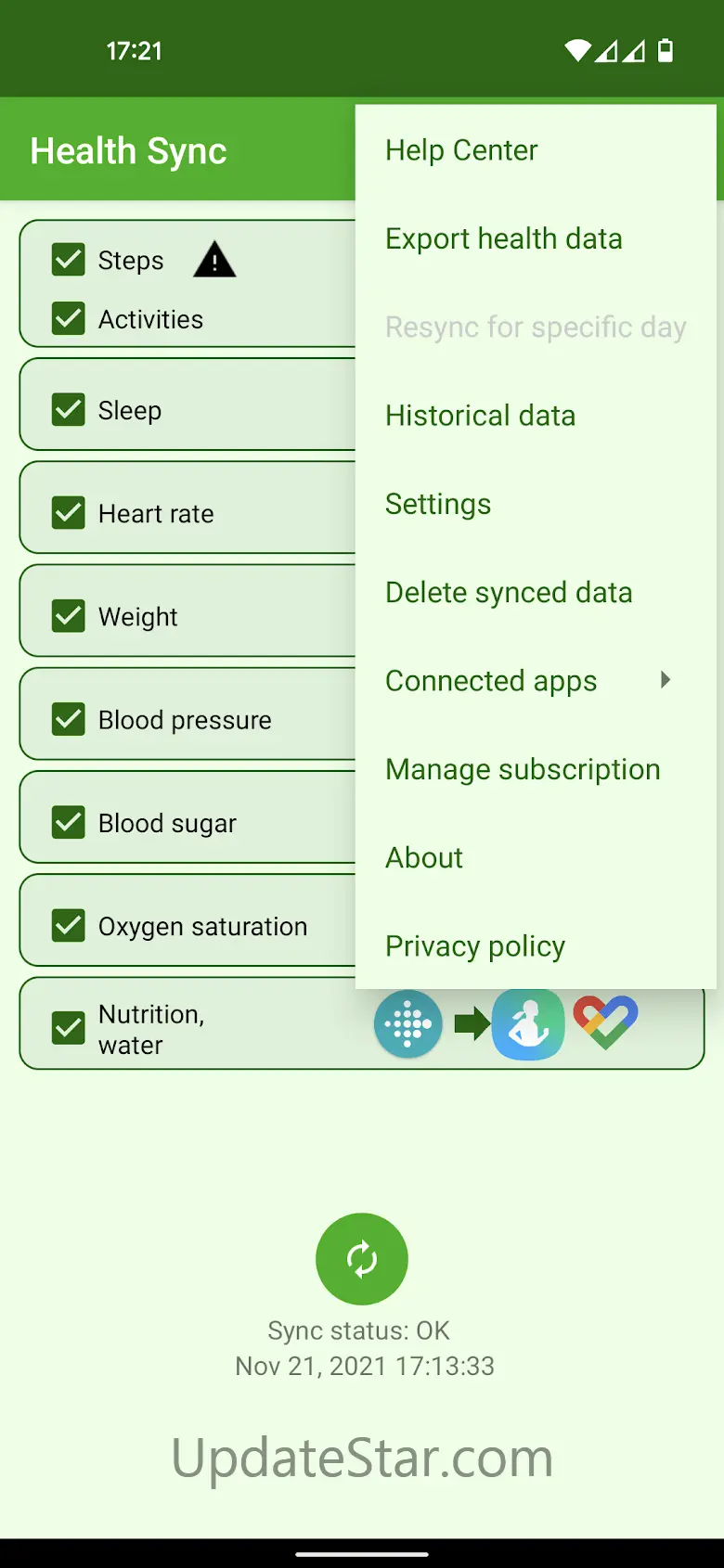 Health Sync 7.8.1.5