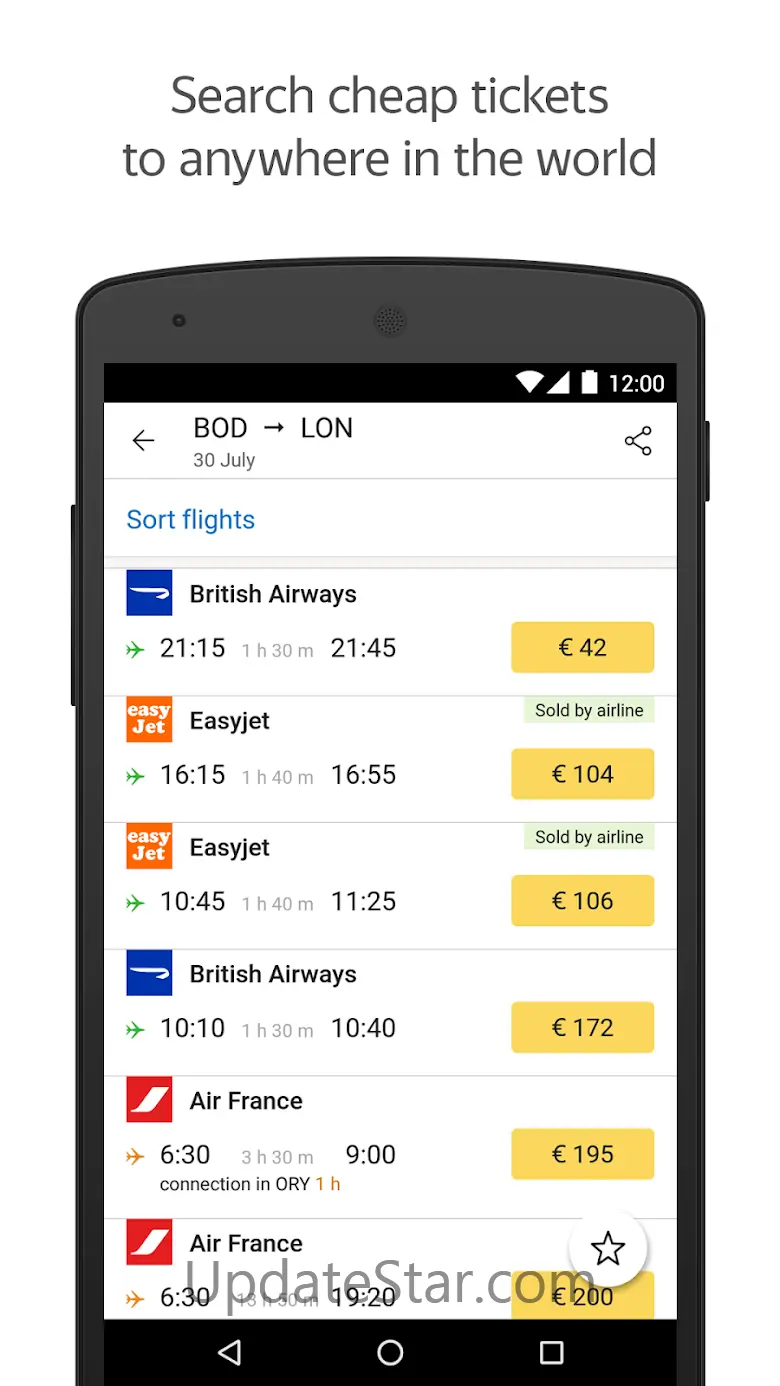 Yandex.Flights 1.90