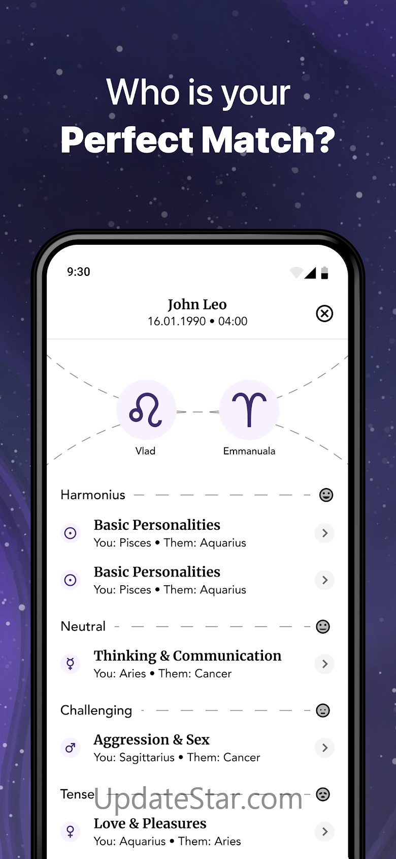 Serene - Zodiac Compatibility v1.4.14_2245