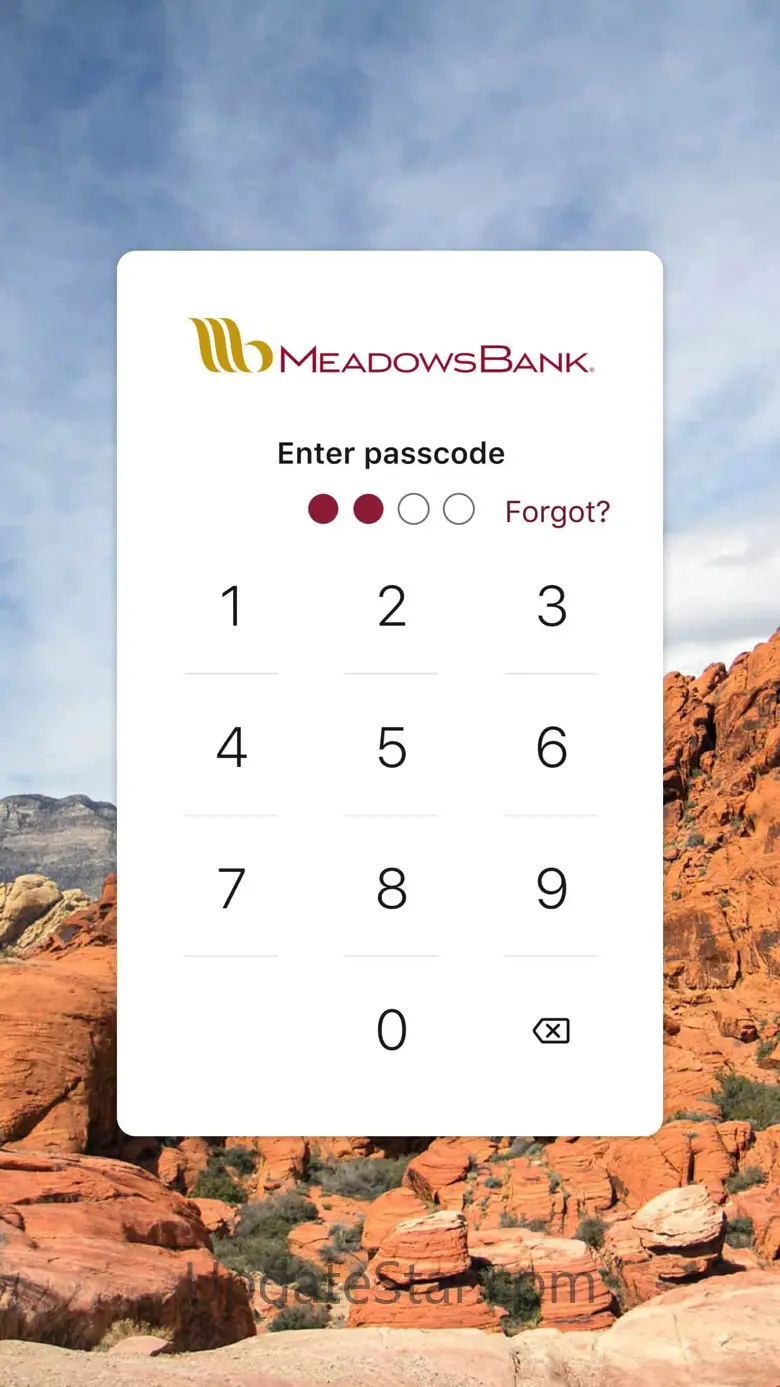 Meadows Bank 3.15.0