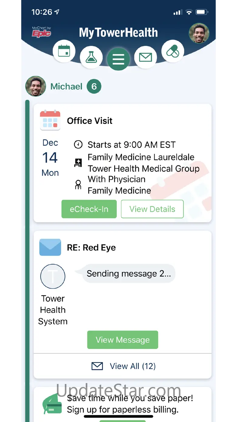 MyTowerHealth 11.3.2