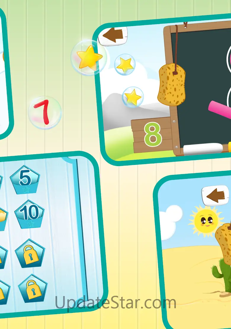 Write Numbers: Tracing 123 2.1
