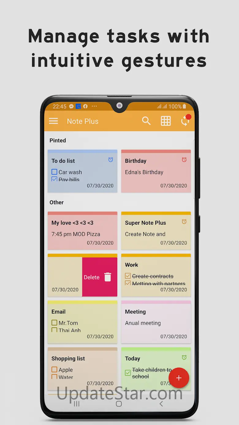 Note Plus - Notepad, Checklist 1.20