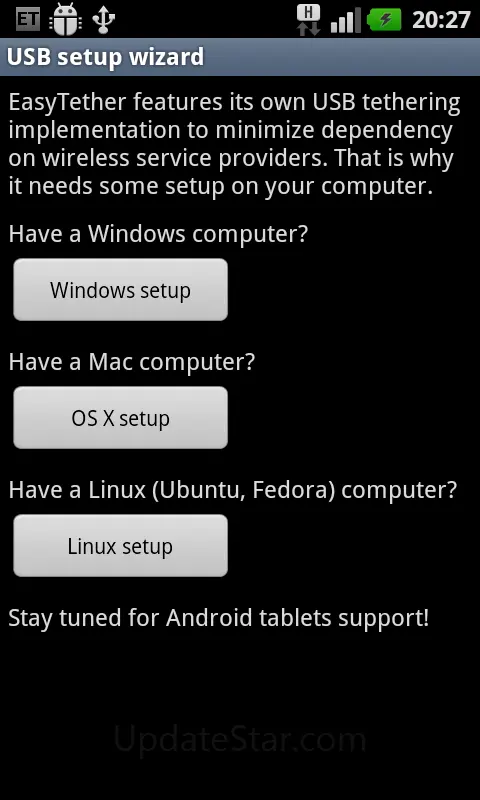 Easy Tether Lite (No root) 1.1.19