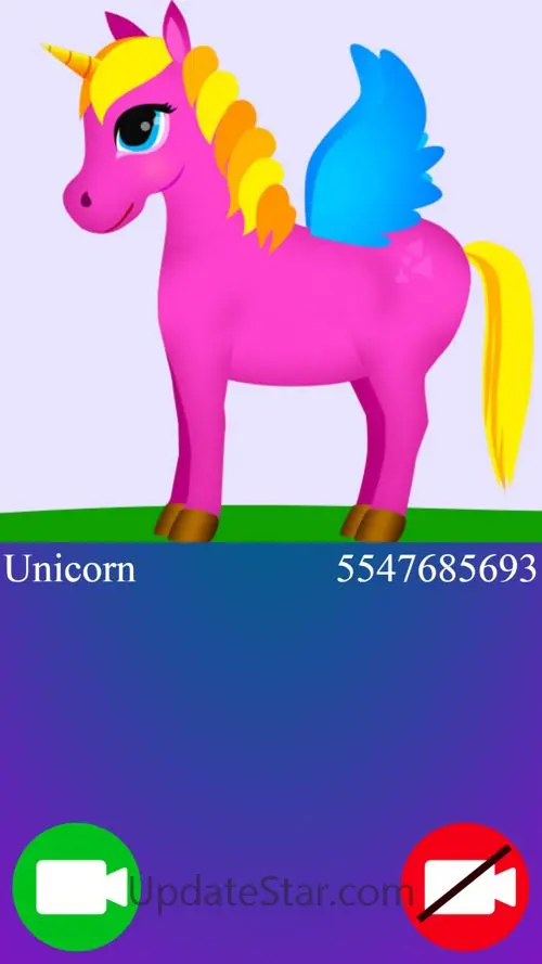 unicorn fake video call game 10.0