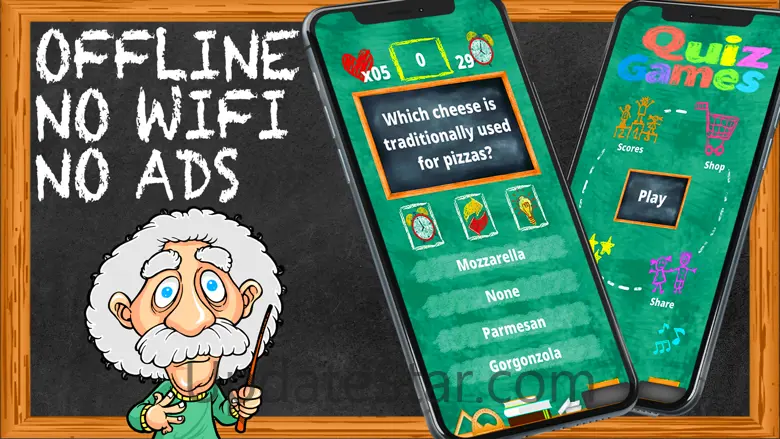Quiz Offline Games No WIFI Fun 1.21
