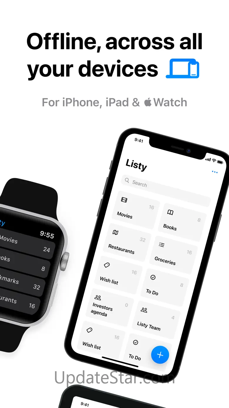 Listy · Lists of collections 1.3.5