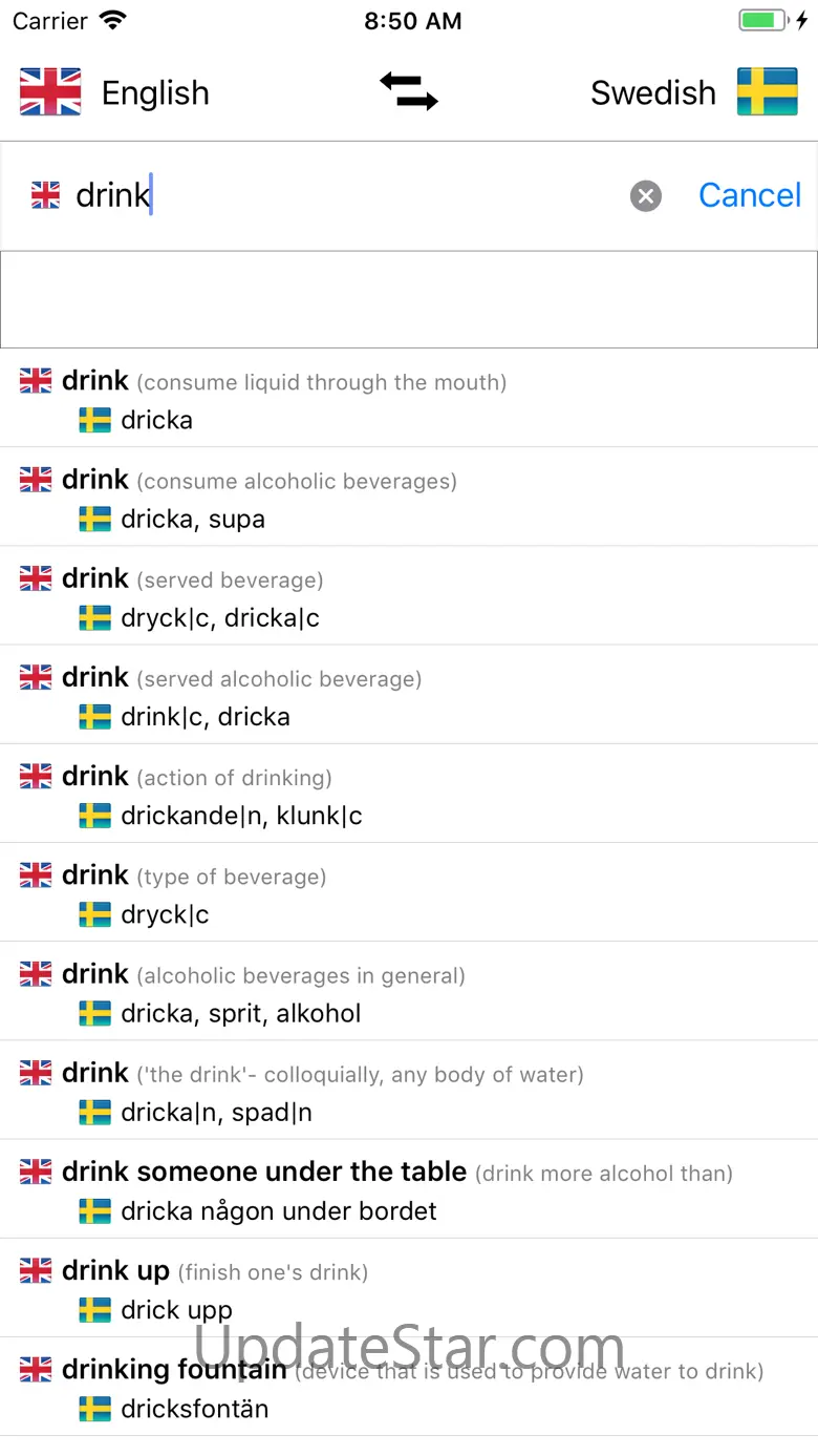 Swedish/English Dictionary 4.0
