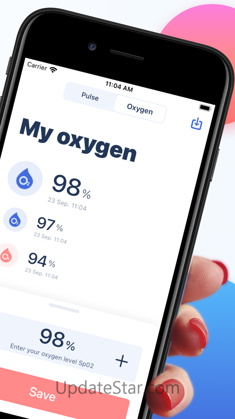 Blood Oxygen app Level Log + 1.2.0
