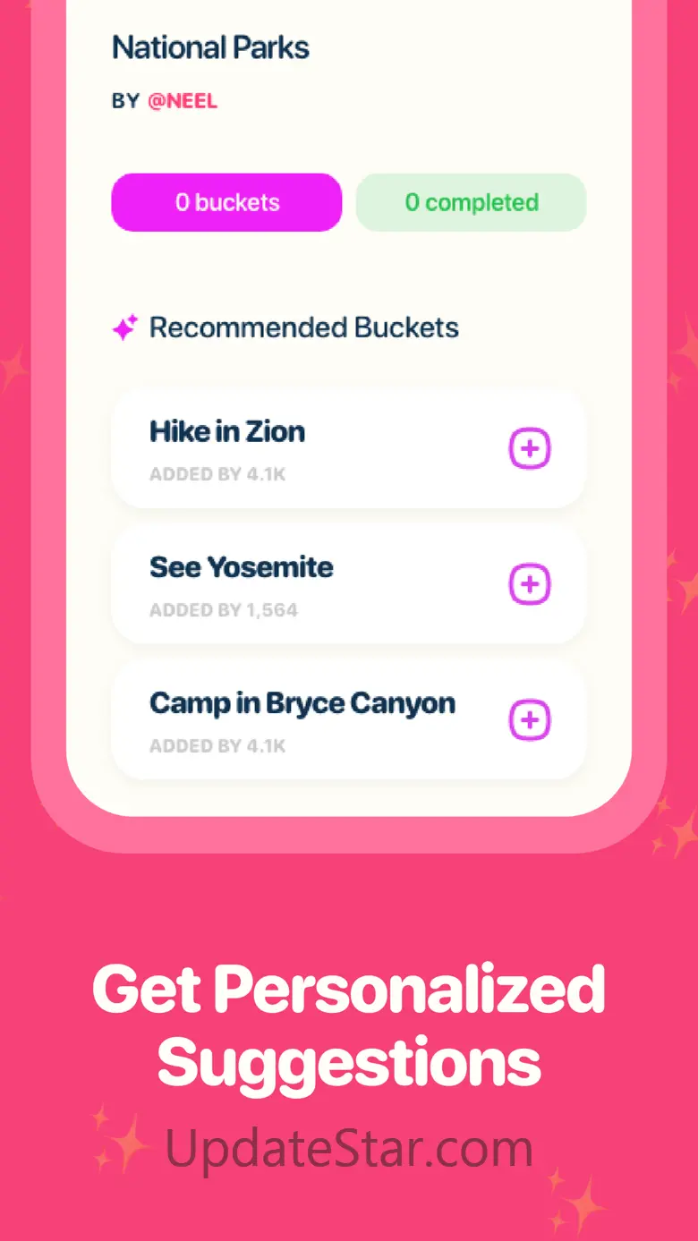 Bucket List - The Bucket App 5.0