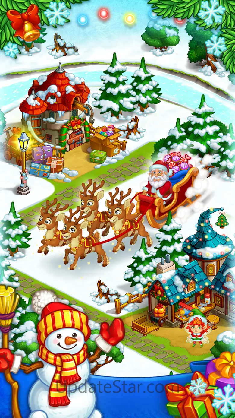 Farm Snow - Santa family story 2.46