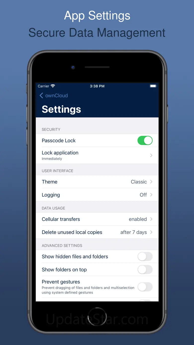 ownCloud - File Sync and Share 12.2