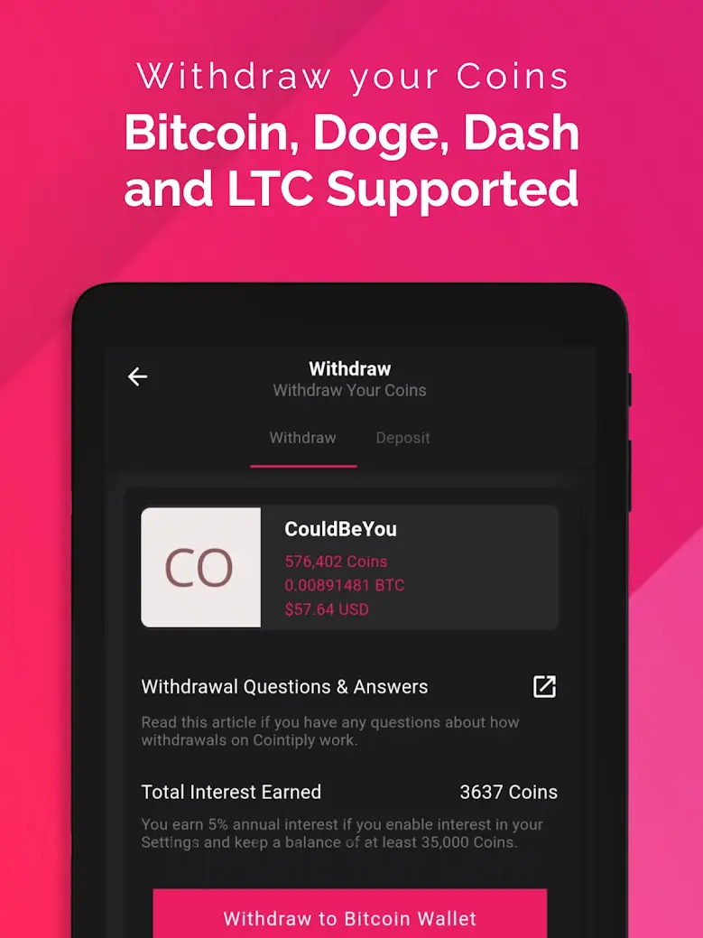 Cointiply - Earn Real Bitcoin 0.76.0