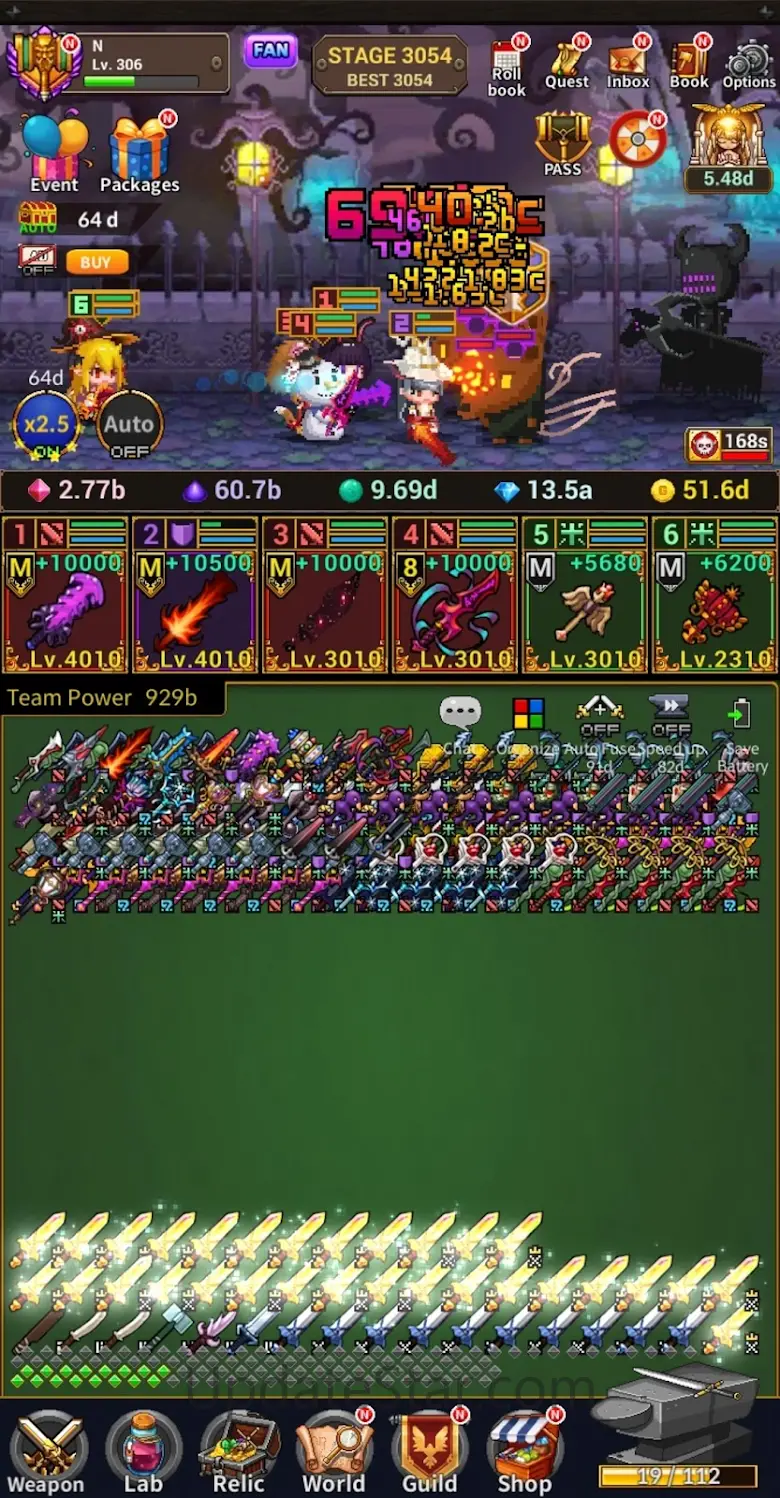 Weapon Heroes : Idle RPG 1.27.4