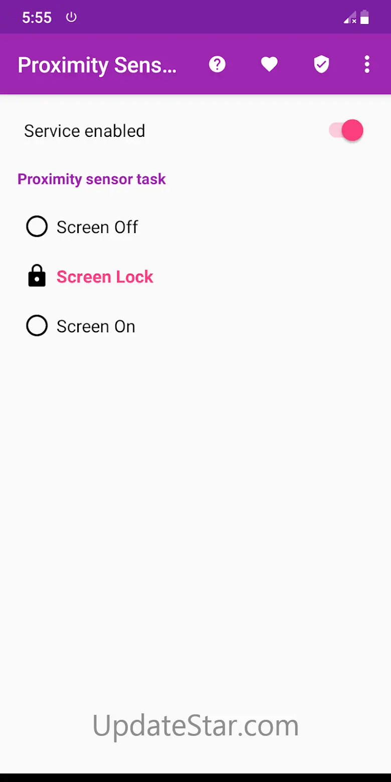 Proximity Sensor Screen On Off 1.25