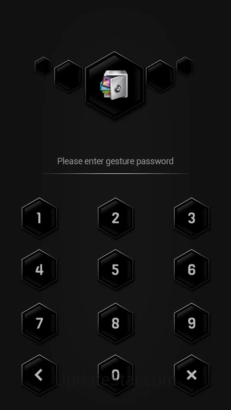 AppLock Theme Black 1.0