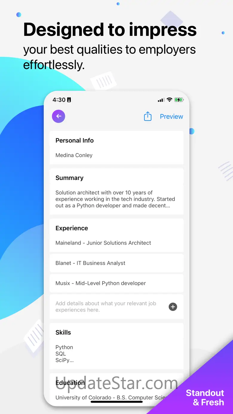 Resume Creator : Resume Maker 1.3