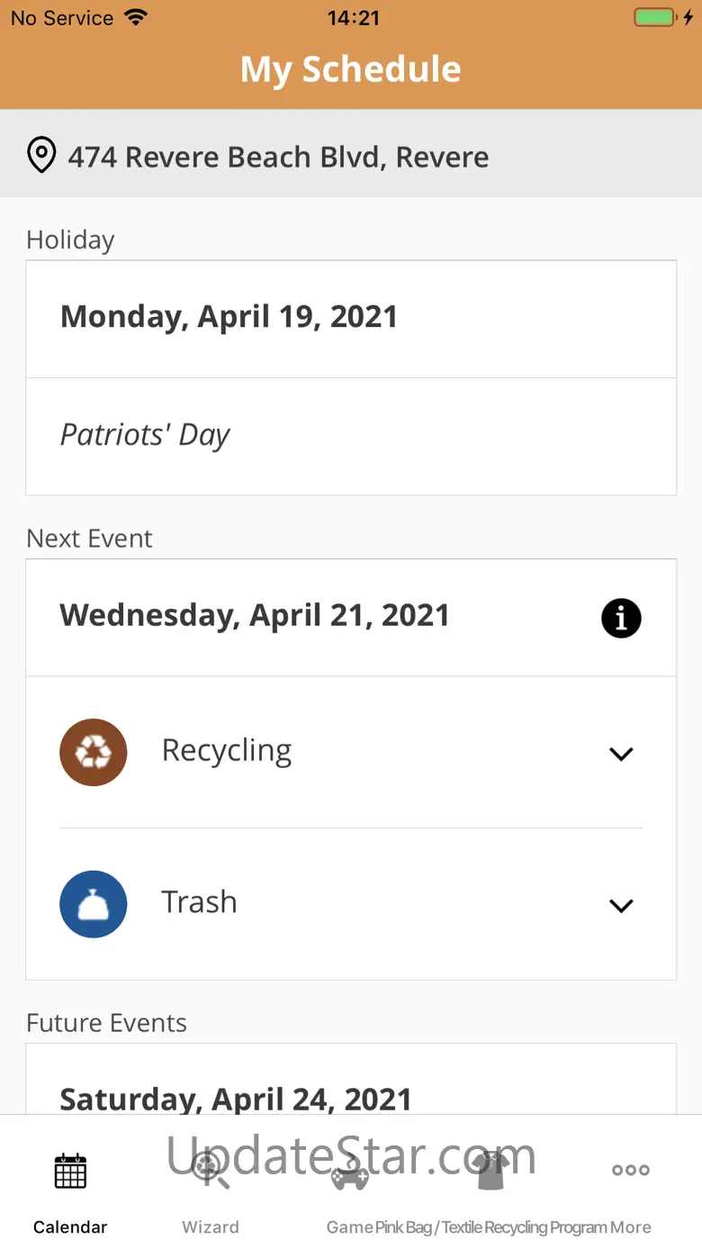 Revere Trash/Street Sweep App 2023.4.20