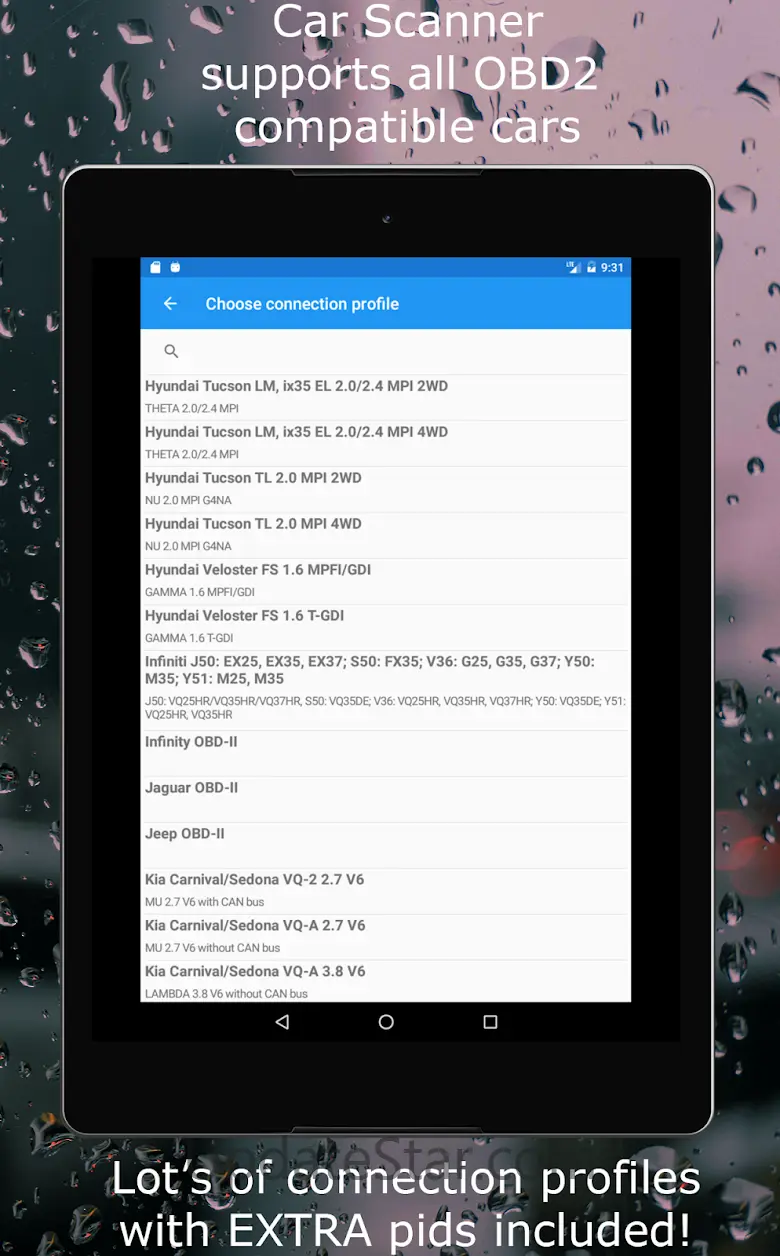 Car Scanner ELM OBD2 1.105.9