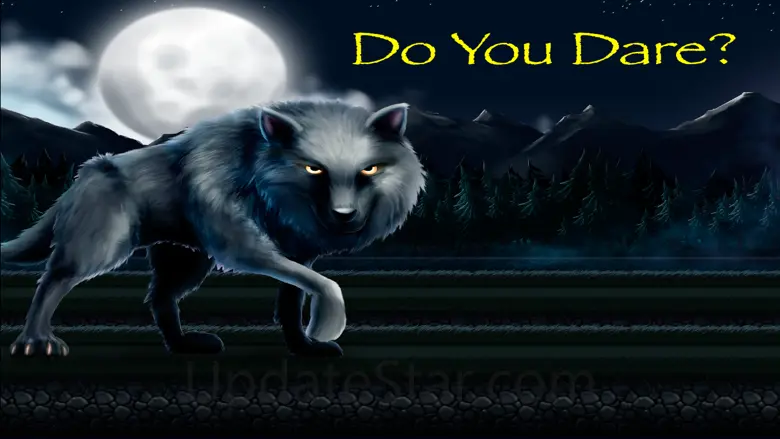 The Wolf Running Among Woods 2.0