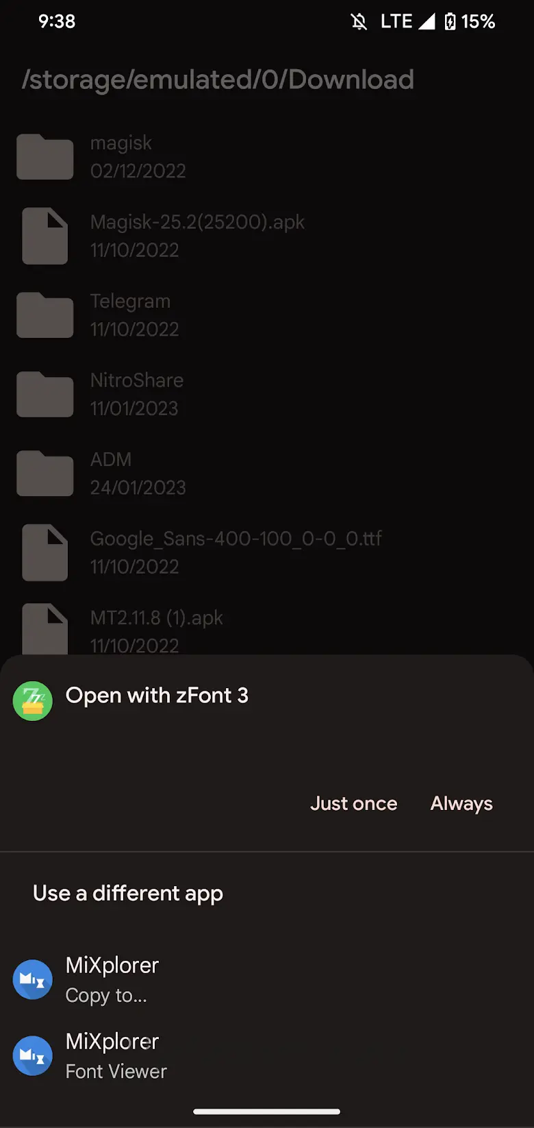 zFile - Simple File Manager 1.0.3