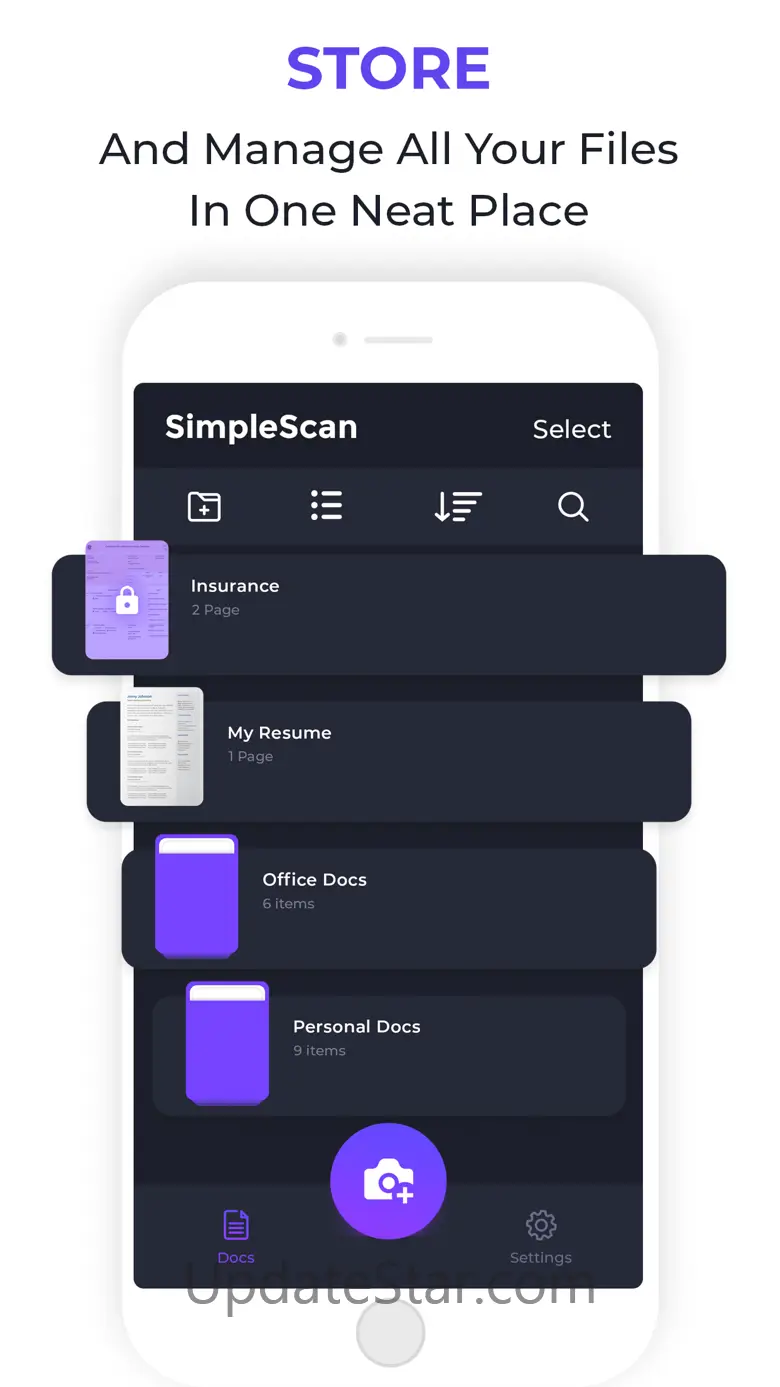 Simple Scan: Docs, PDF, OCR 1.1.1