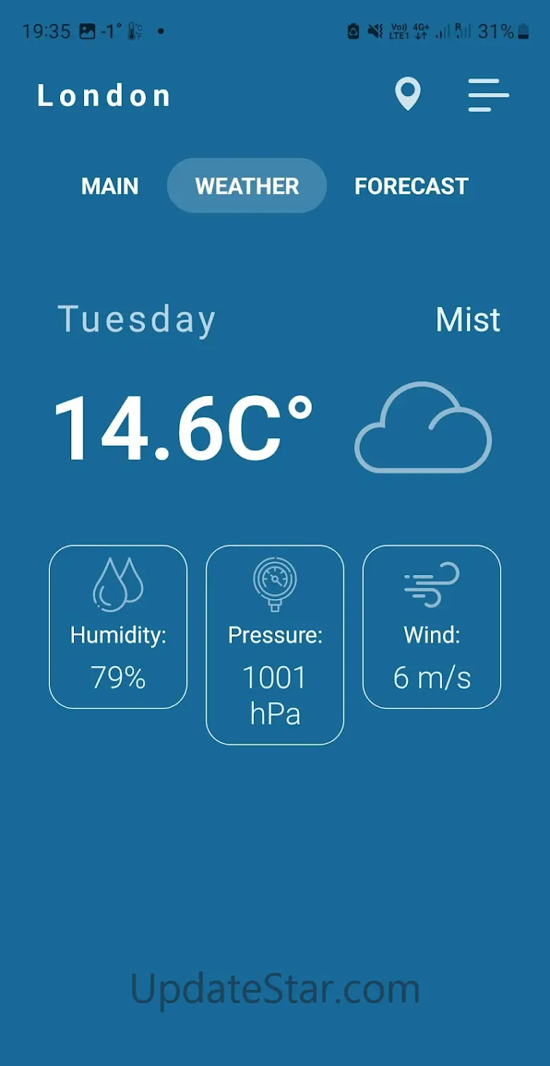 Indoor thermometer 2.0.41