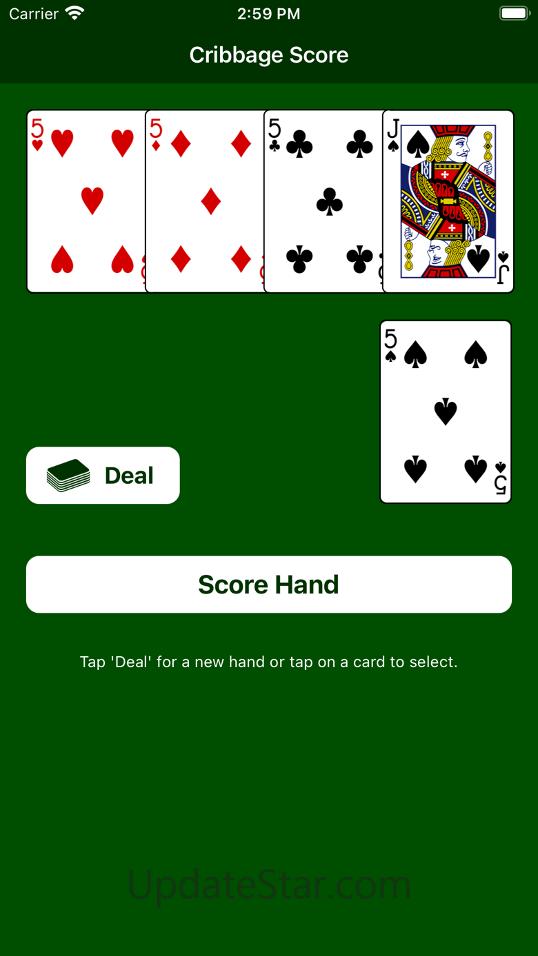 Cribbage Score 1.0.0
