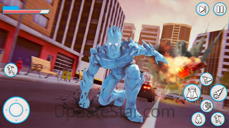 Ice Superhero Crime City Games 1.0.4