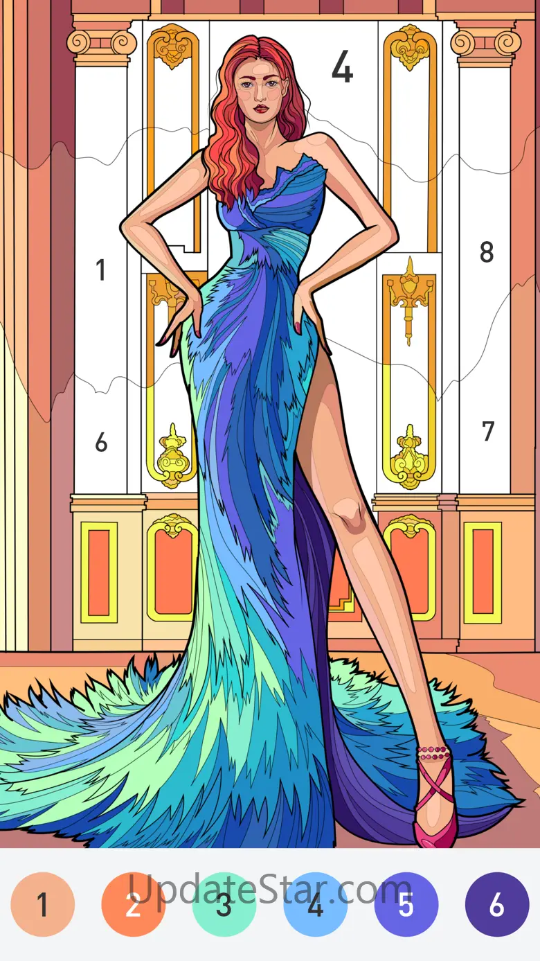 Lady Color - Paint by number 1.0.5