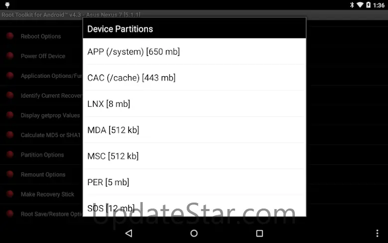 Root Toolkit for Android™ 5.0