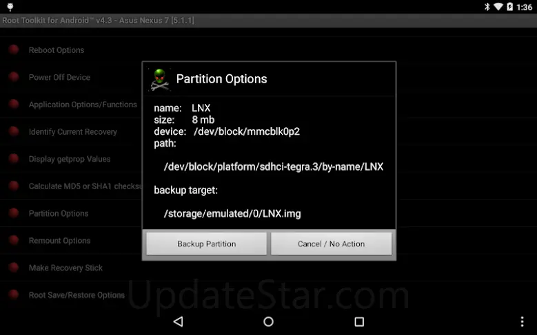 Root Toolkit for Android™ 5.0