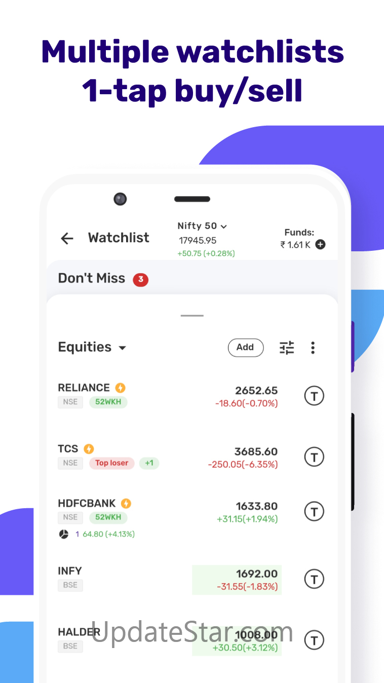 Finity : Stocks Direct MF ETF 17.3
