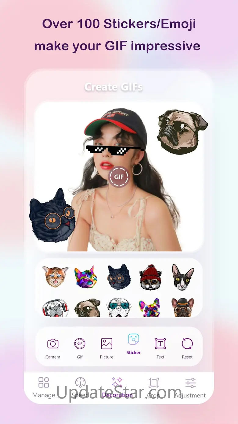 Photo to GIF editor: Maker GIF 16.0