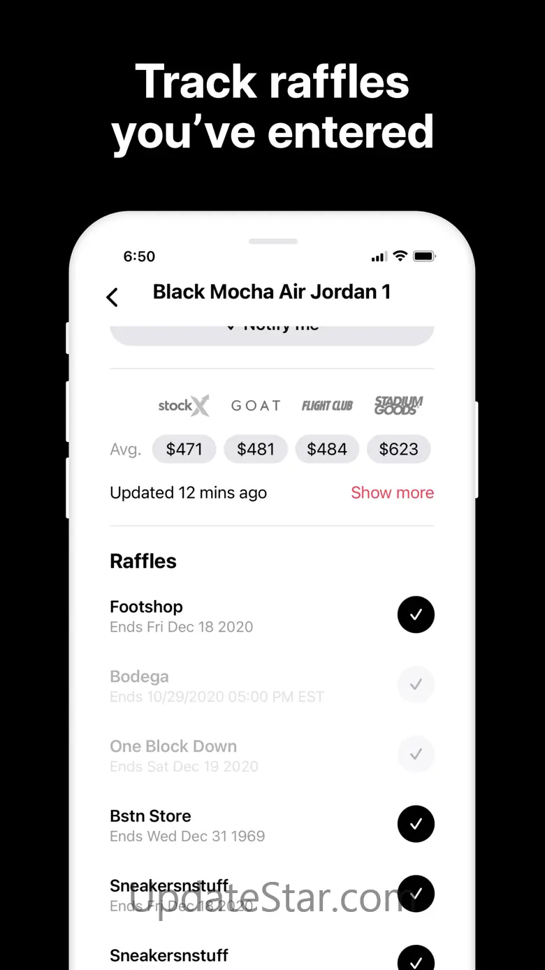 Drop - Shoe Releases & Raffles 8.3.0
