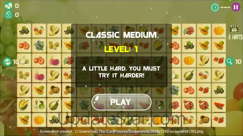 Fruit Onet Connect Classic 9.70