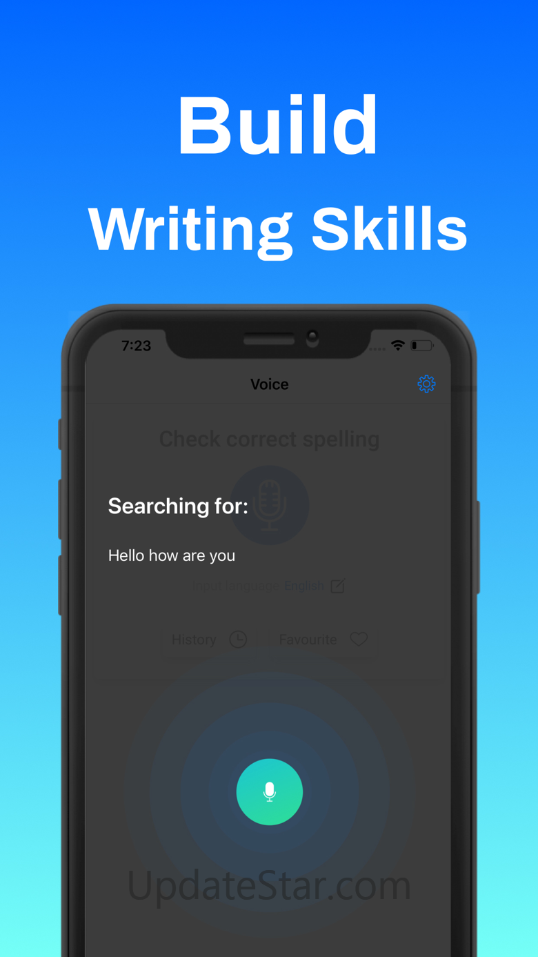 Spell check : Voice to text 2.20