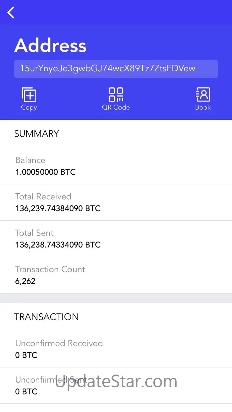 Blockchain BTC Address Book 0.2.0