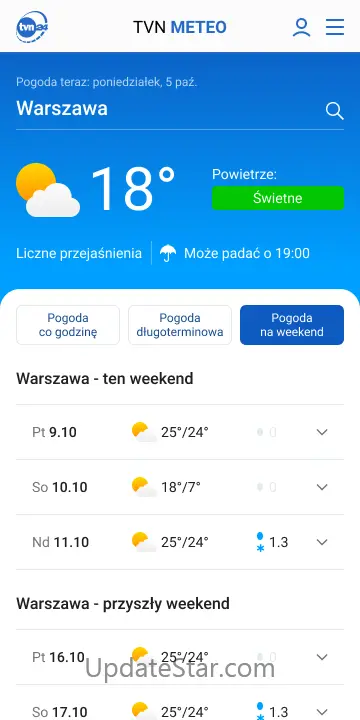 Pogoda TVN Meteo 4.0.3