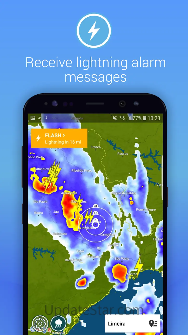 Lightning Alarm Weatherplaza 3.4.1