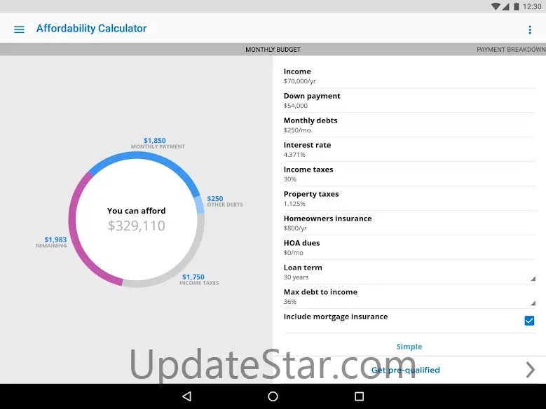 Mortgage by Zillow: Calculator 2.6.0.287