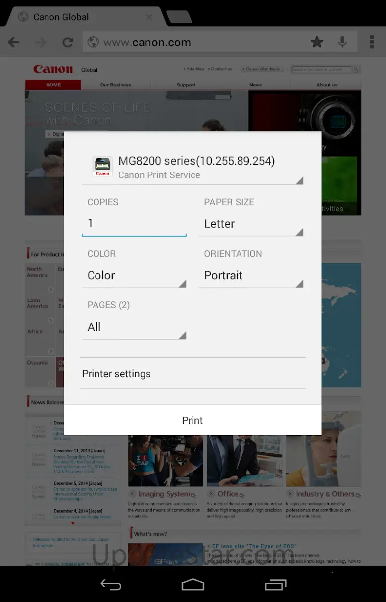 Canon Print Service 2.12.1