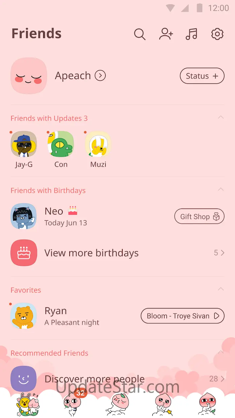 Apeach - KakaoTalk Theme 10.3.5